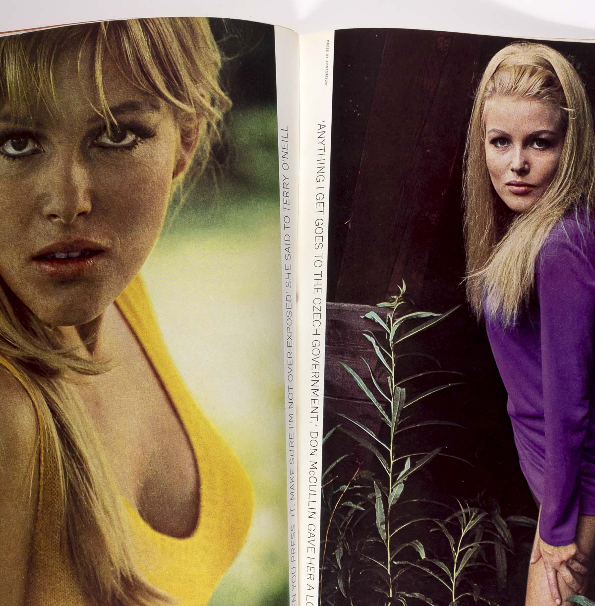 ALAN ALDRIDGE Harri Peccinotti DON McCULLIN TOWN magazine October 1967