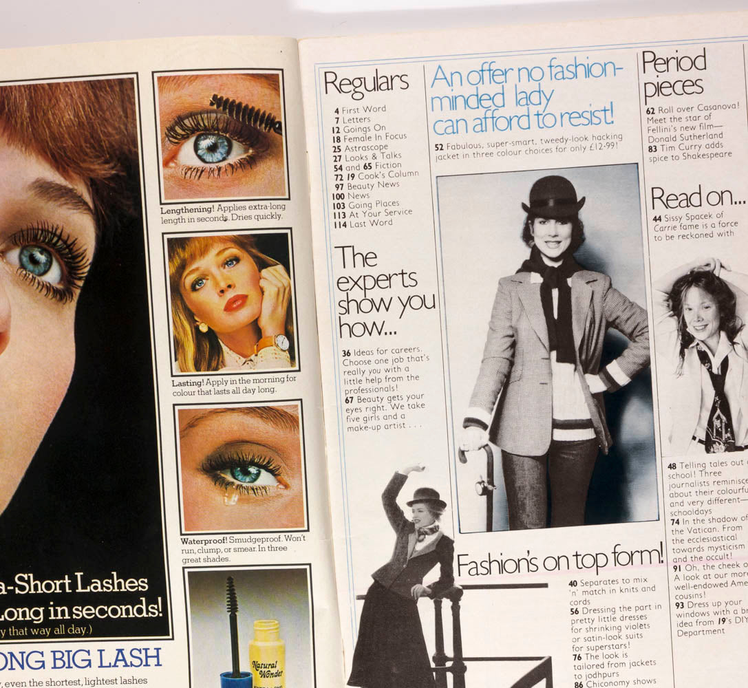 Sarah Grant TIM CURRY Donald Sutherland OCCULT 19 magazine 1977 Sep UKy 86 (Copy)