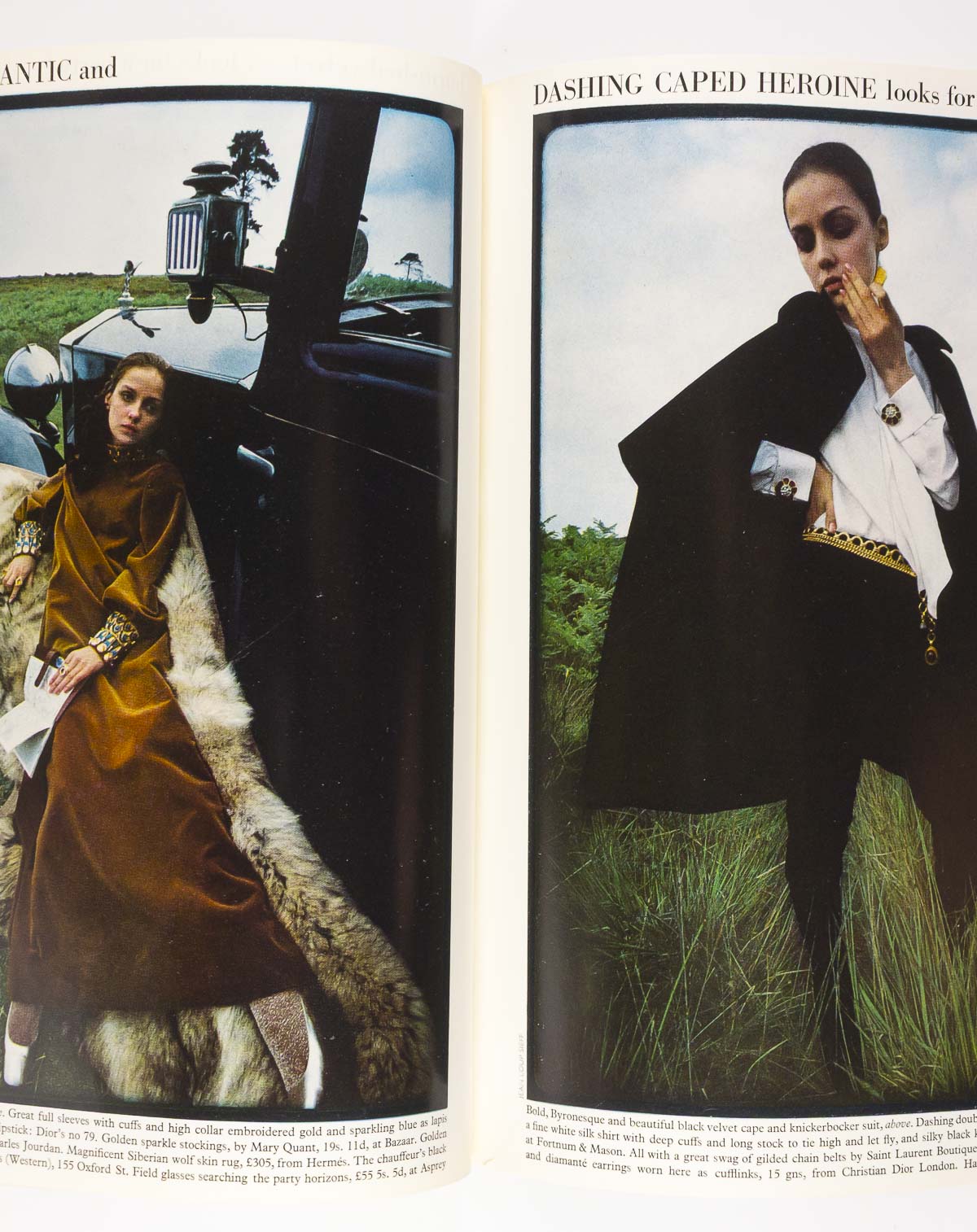 Michael Crawford NORMAN PARKINSON Charlotte Rampling TWIGGY Biba VIONNET ~ VOGUE