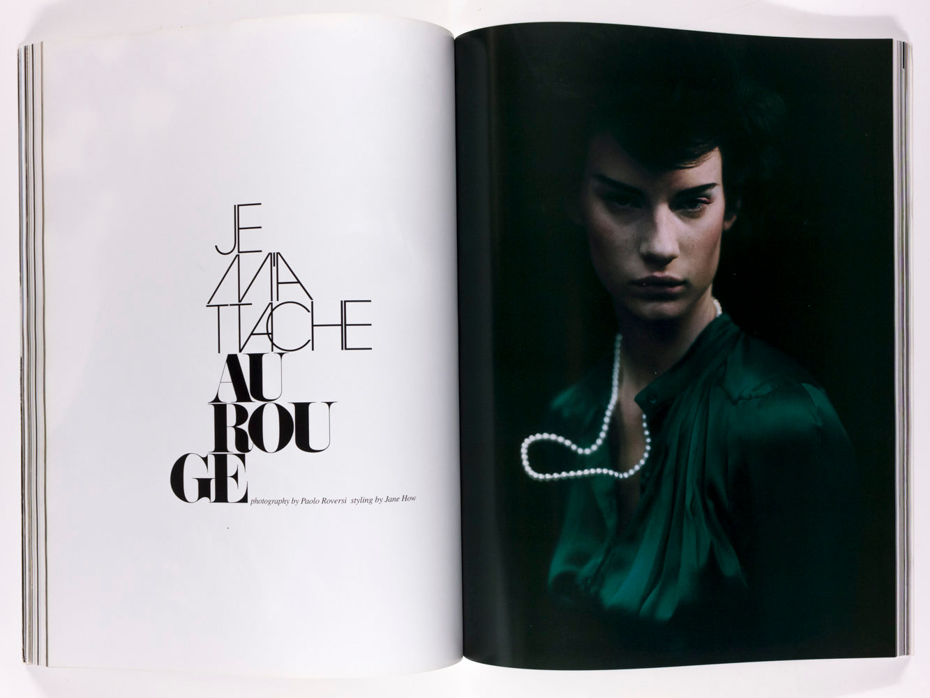 CAMERON RUSSELL Roman Polanski PAOLO ROVERSI  Self Service magazine 21