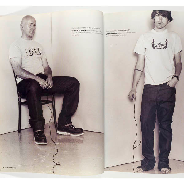 Erin O'Connor Juergen Teller Chloe Sevigny BLUE i-D Magazine Aug 1998