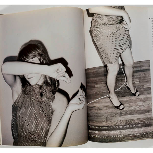 Erin O'Connor Juergen Teller Chloe Sevigny BLUE i-D Magazine Aug 1998