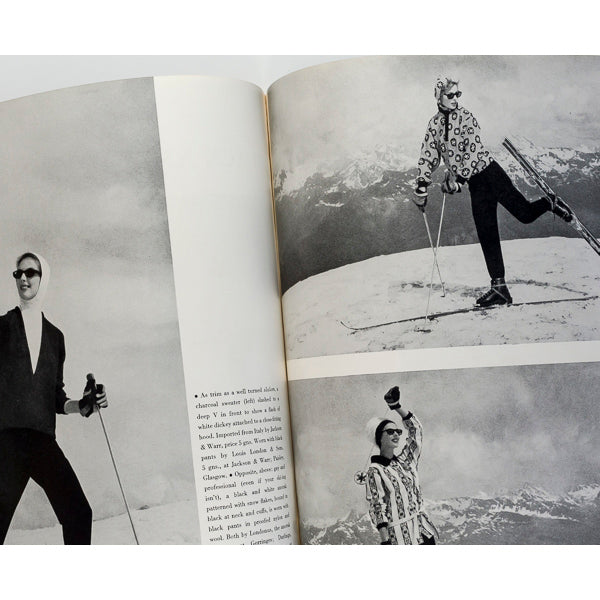 Jean Shrimpton DECORATORS David Hicks UK Harper's Bazaar November 1961
