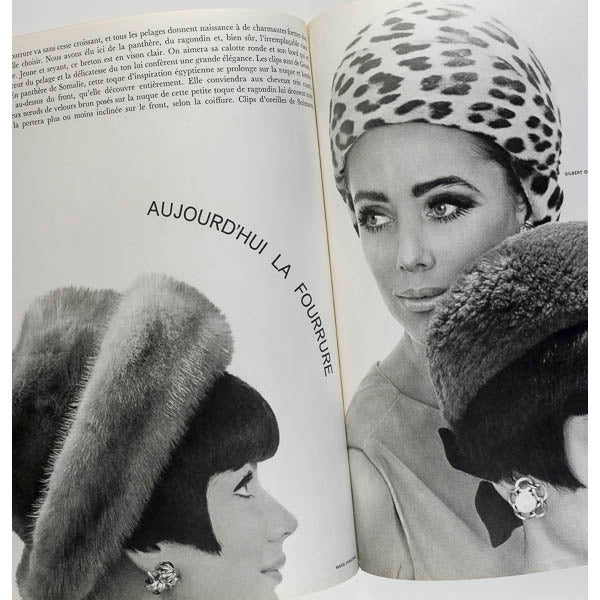 RENE GRUAU L'Officiel DIOR Jean Patou PIERRE CARDIN Dec 1964