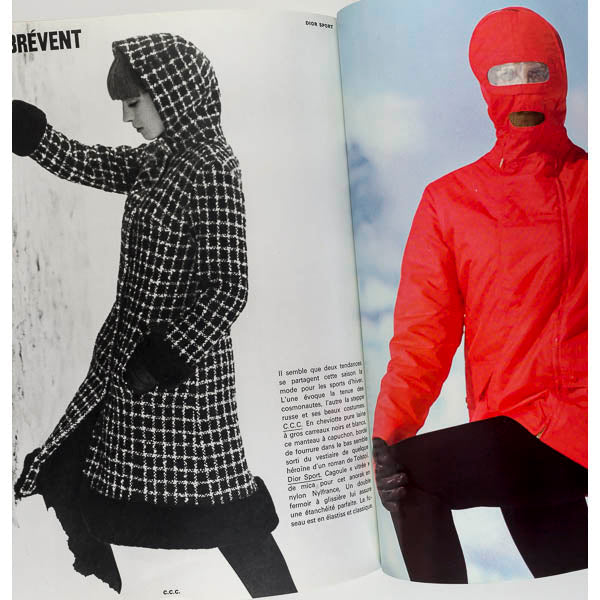 RENE GRUAU L'Officiel DIOR Jean Patou PIERRE CARDIN Dec 1964