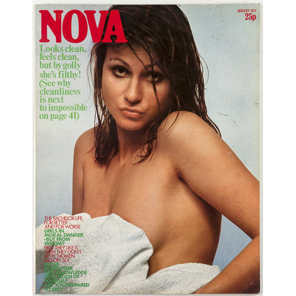 Harri Peccinotti HELMUT NEWTON Swanky Modes NOVA magazine August 1973