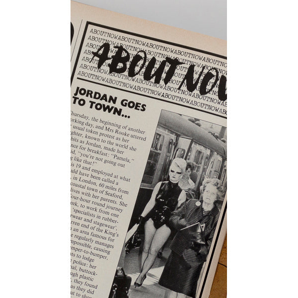 Jordan SEX SHOP PUNK Diana Ross KICKERS vtg HONEY magazine Sept 1976