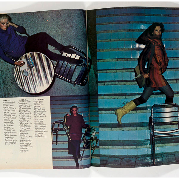 Jordan SEX SHOP PUNK Diana Ross KICKERS vtg HONEY magazine Sept 1976