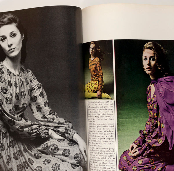 Queen Magazine March 1968 Clive Arrowsmith JEAN MUIR David Anthony