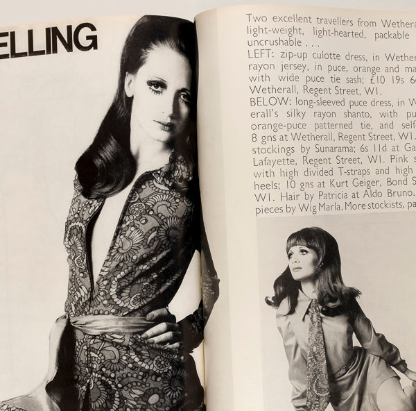Queen Magazine March 1968 Clive Arrowsmith JEAN MUIR David Anthony