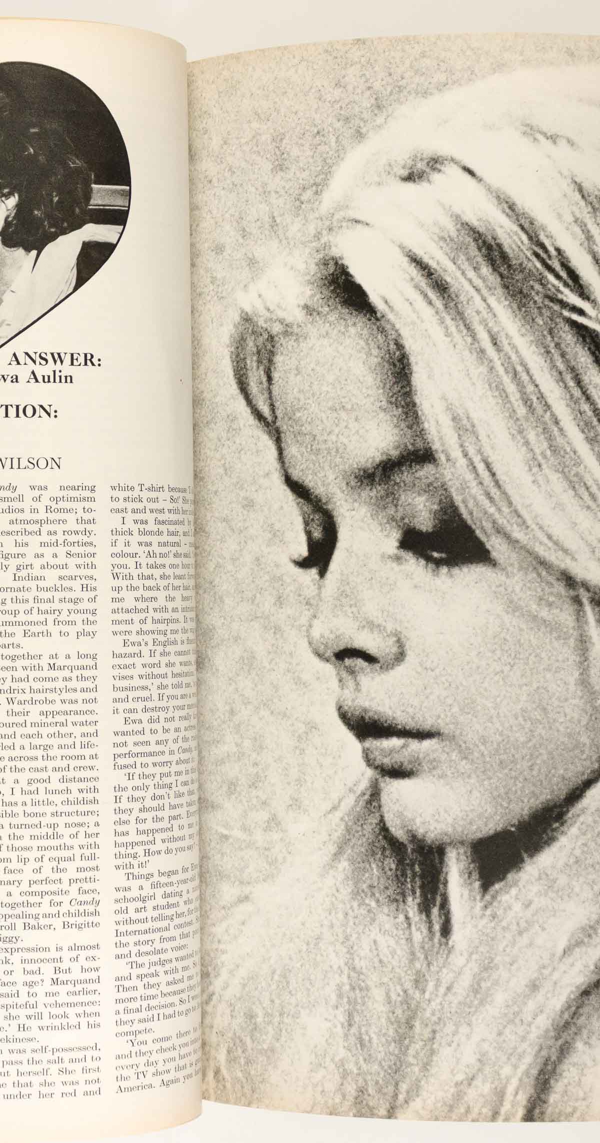 Alexandra Stewart TWIGGY Ewa Aulin INGRID BOULTING QUEEN magazine 1968