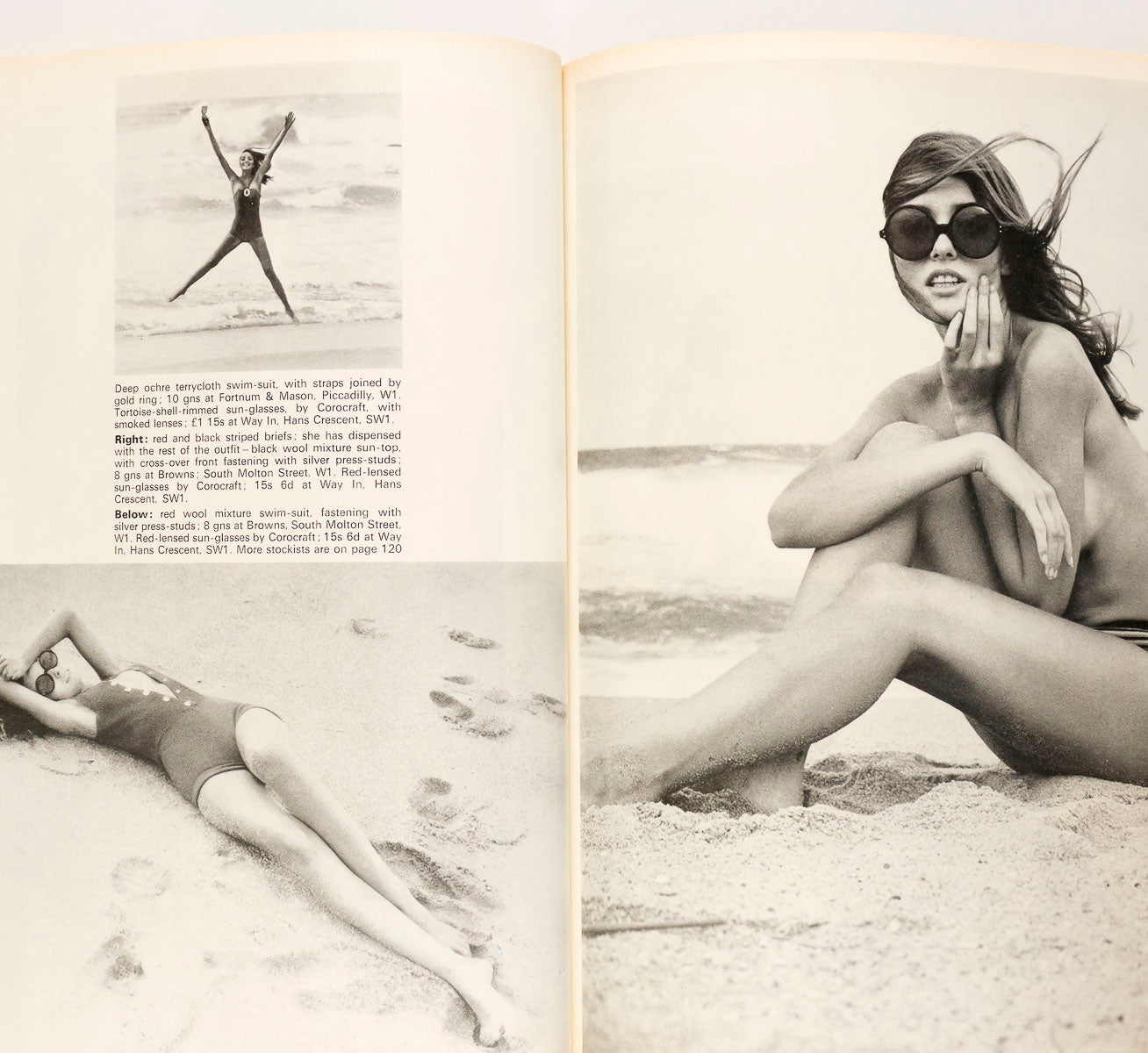 Alexandra Stewart TWIGGY Ewa Aulin INGRID BOULTING QUEEN magazine 1968