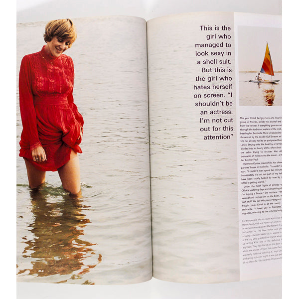 Chloe Sevigny HARMONY KORINE Tony Hawk CRAIG McDEAN i-D Jan 2000 UK