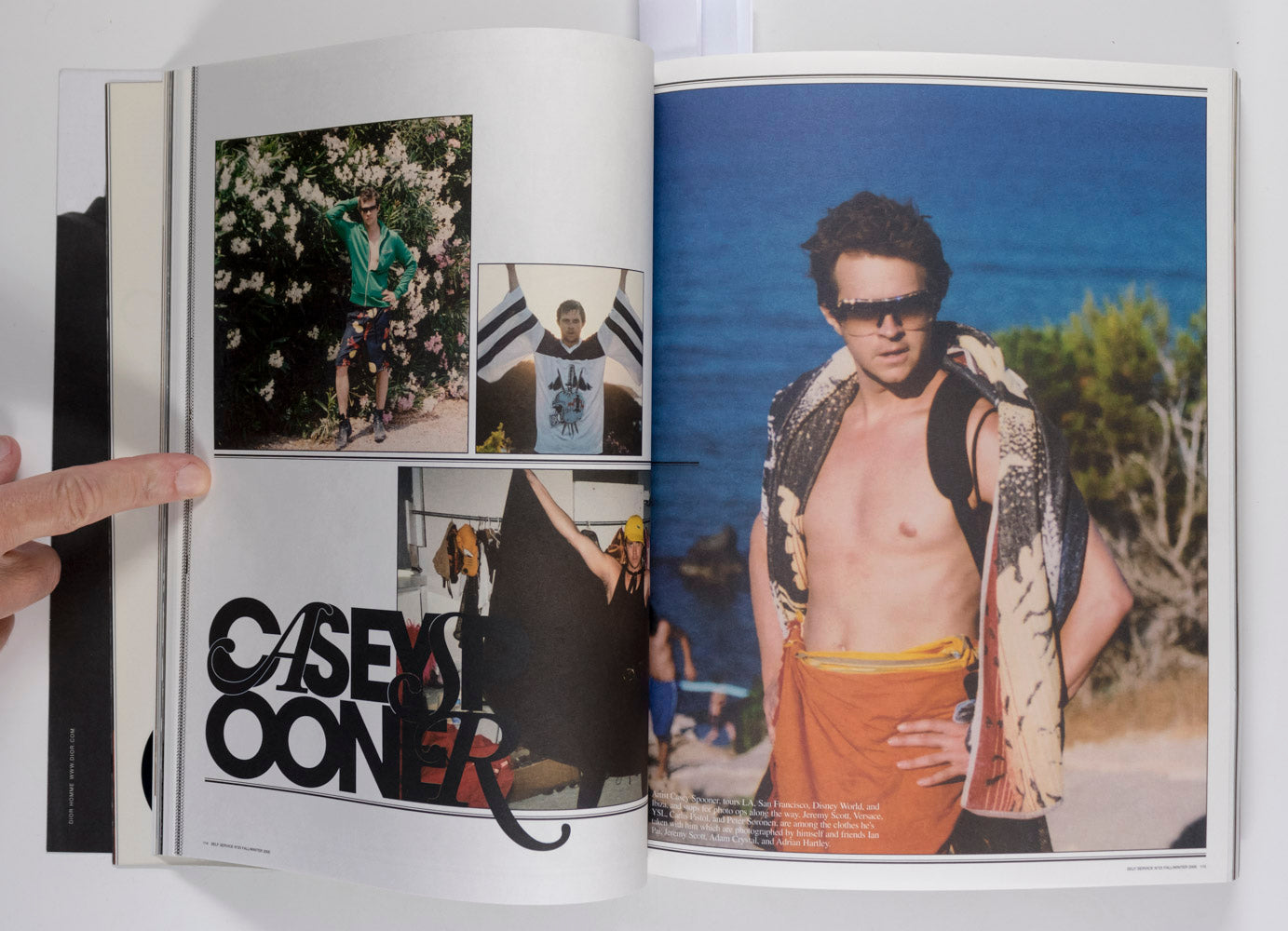 FREJA BEHA Alasdair McLellan BRUCE WEBER Self Service magazine 23 2005