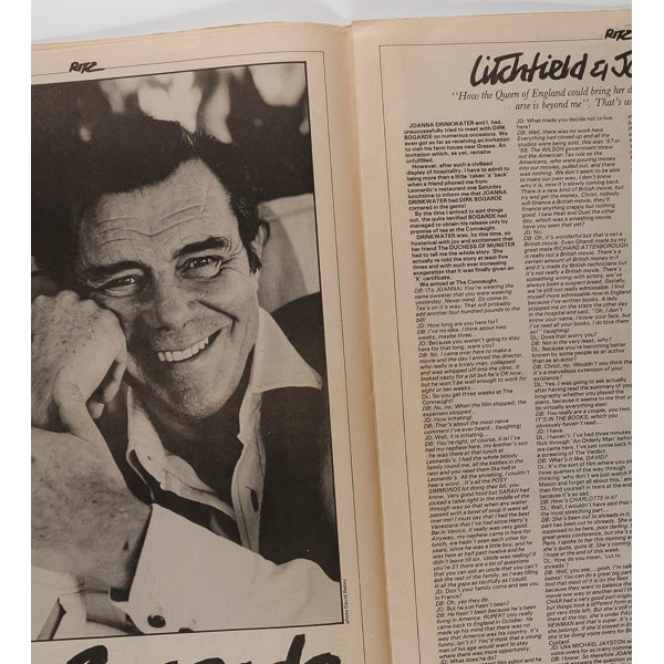 Charlotte Rampling DURAN Andrew Lloyd Webber STEPHEN JONES Ritz no. 75