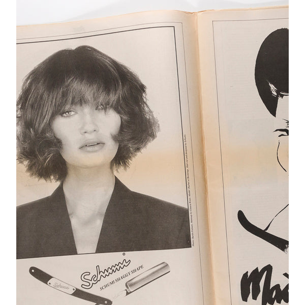 ELTON JOHN Imran Khan NICK RHODES Madam Marcos RITZ Magazine 1983 # 76