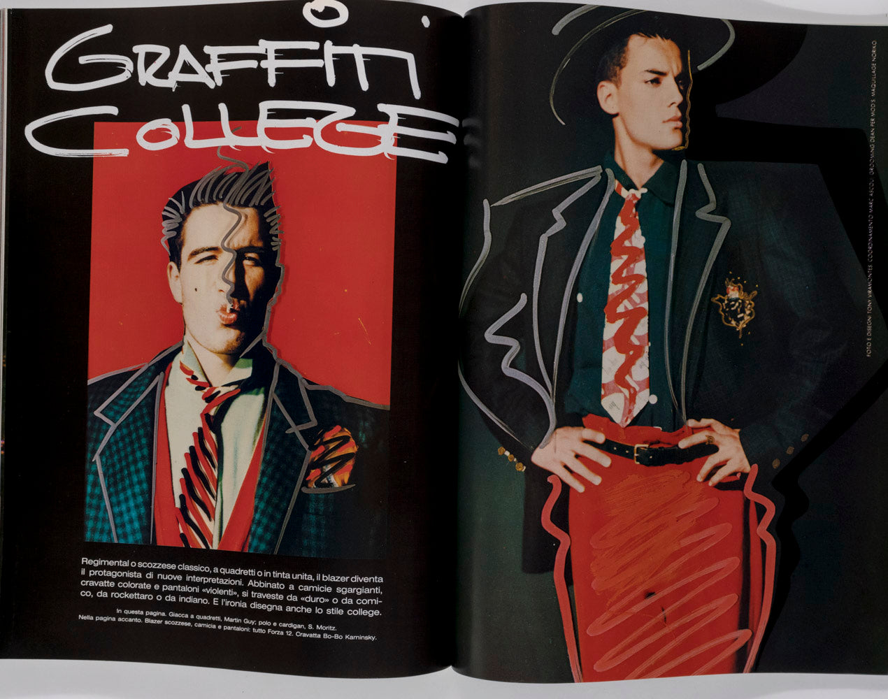 BRUCE WEBER Tony Viramontes FGTH Skinhead BEN CROSS Per Lui magazine