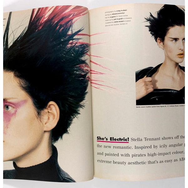 STELLA TENNANT Davide Sorrenti TILLMANS i-D ART magazine December 1995