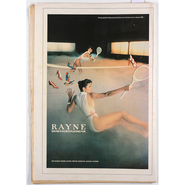 ELTON JOHN Imran Khan NICK RHODES Madam Marcos RITZ Magazine 1983 # 76