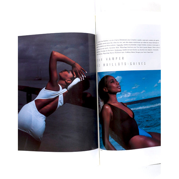 ISABELLE ADJANI Guy Bourdin ANNIE LEIBOVITZ Olympics PARIS VOGUE 1984