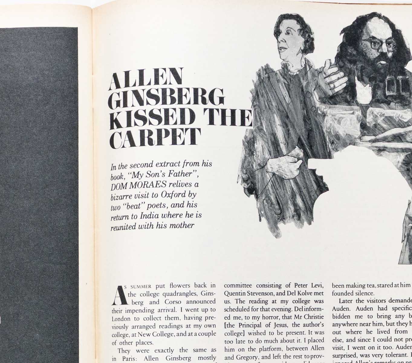 Veruschka JAGUAR XJ6 Jack Webber TELEGRAPH magazine September 1968 Mediums AVON