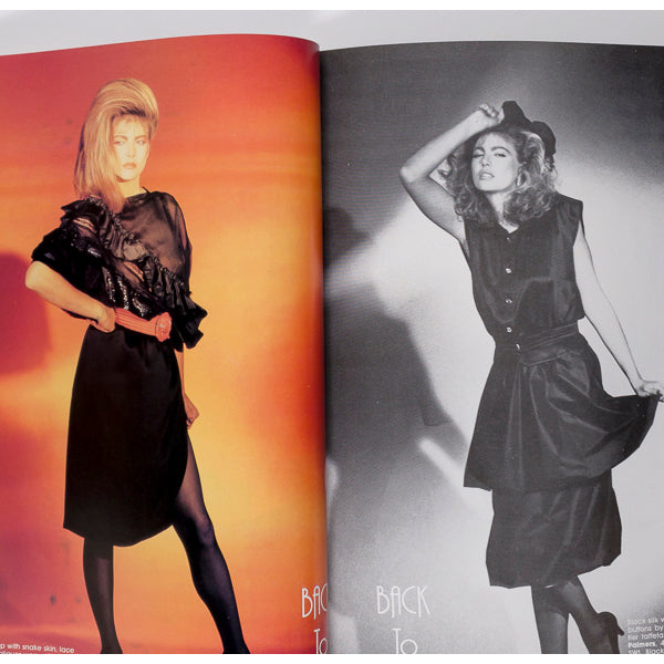 Joan Didion MORGAN FAIRCHILD Nabila Khashoggi AVANTGARDE magazine 1983