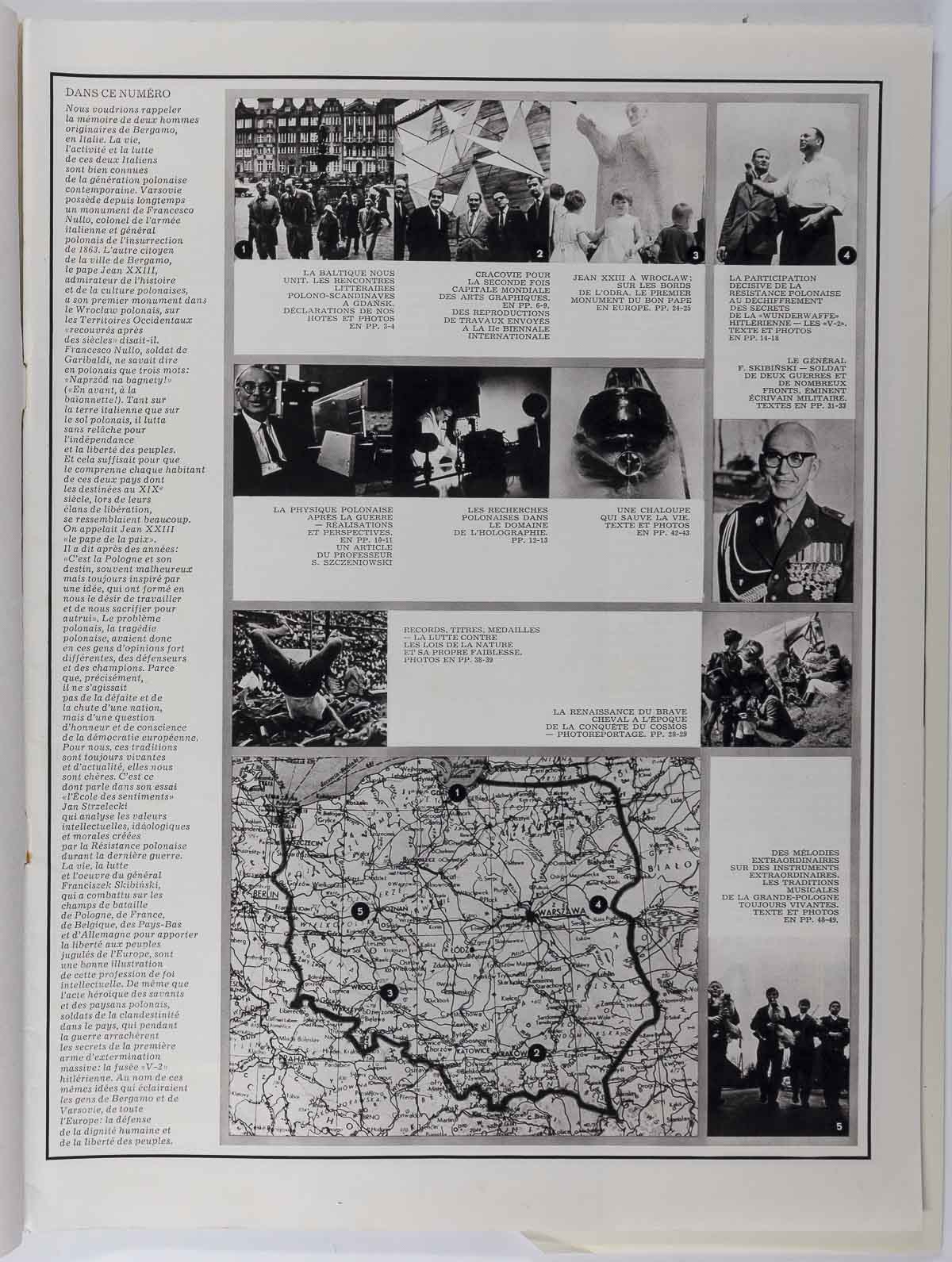 La POLAGNE Poland magazine September 1968 Illustrated