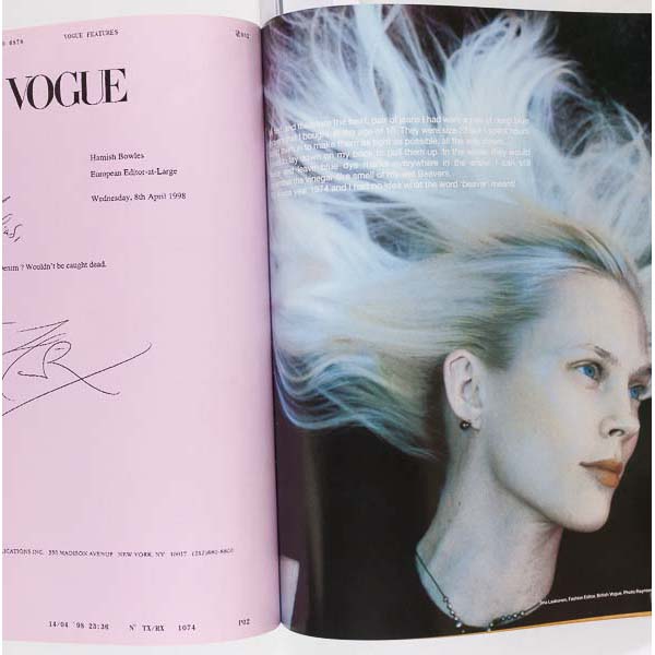 Dutch magazine 16 DEVON AOKI Mapplethorpe FIORUCCI Venetia Scott 1998