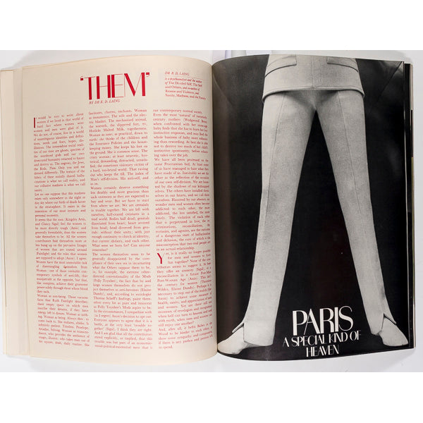 COURREGES Helmut Newton PARIS Gerald Scarfe QUEEN MAGAZINE August 1964