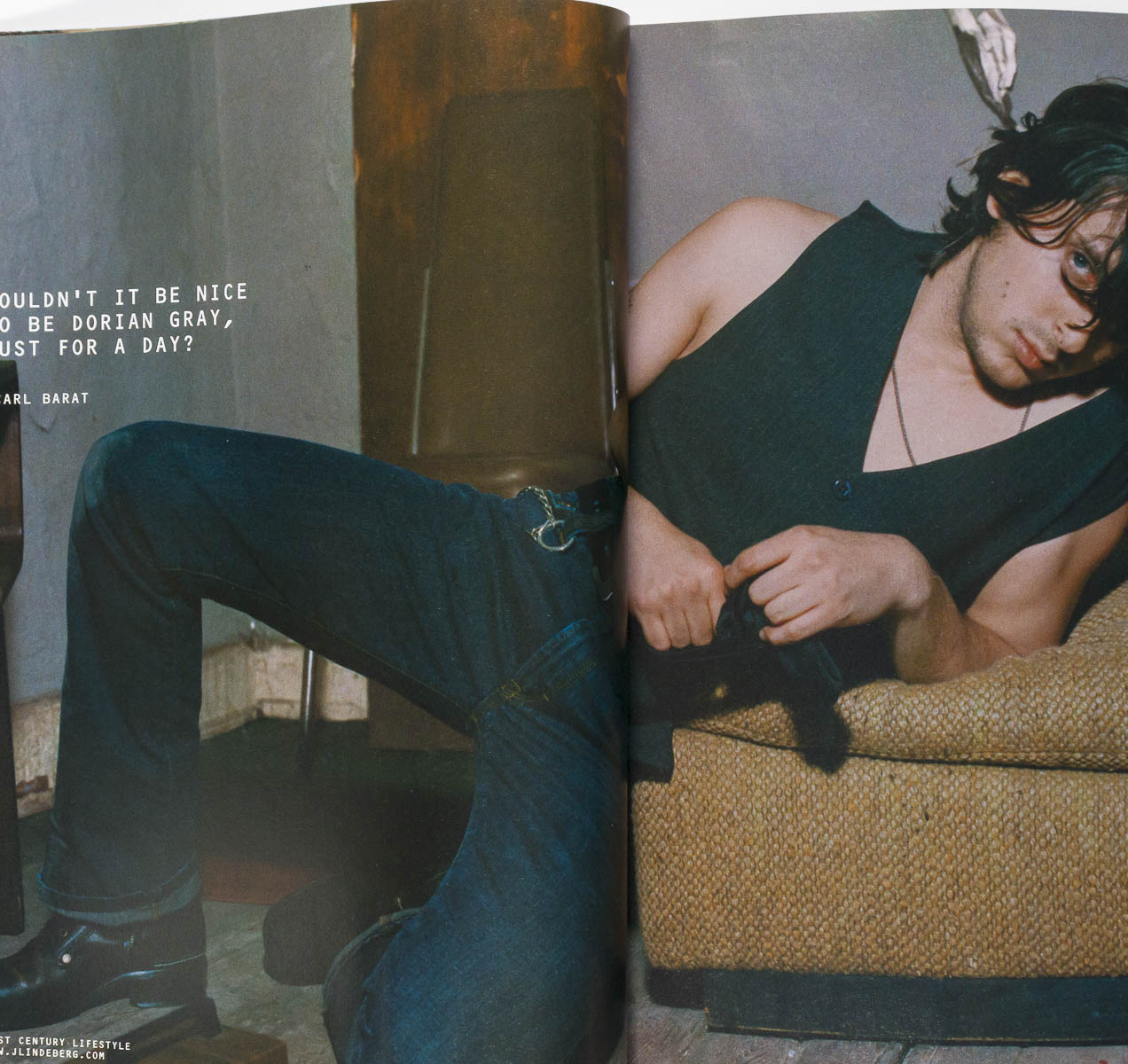 LIYA KEBEDE Michael Pitt JAMIE BOCHERT Mike Mills LOU TAYLOR PUCCI  i-D magazine