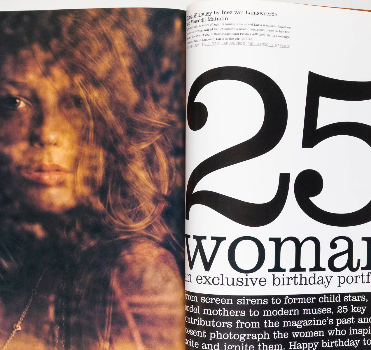 CAROLYN MURPHY Lotta Volkova PAOLO ROVERSI Caroline Trentini RIHANNA iD magazine