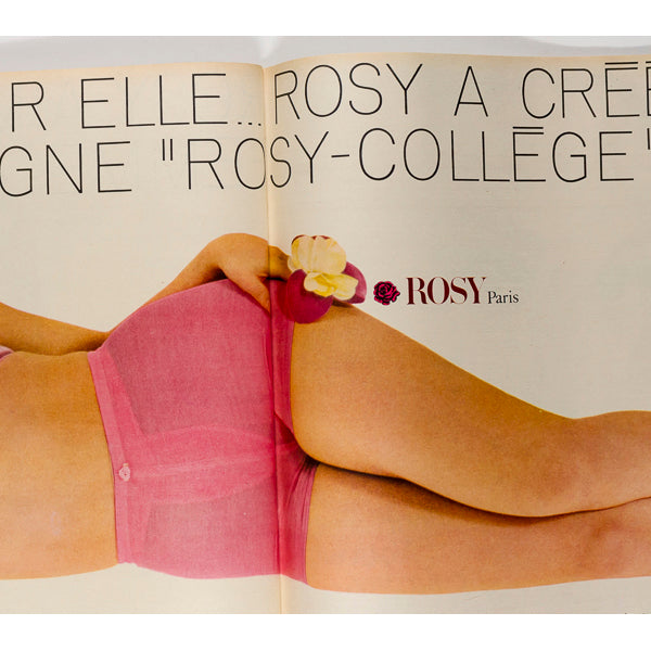 JEANNE MOREAU Antonio Lopez BLOW UP illustration FRENCH ELLE May 1967