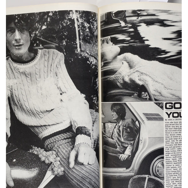 DONYALE LUNA Helmut Newton GRACE CODDINGTON ~ Queen magazine Sept 1967