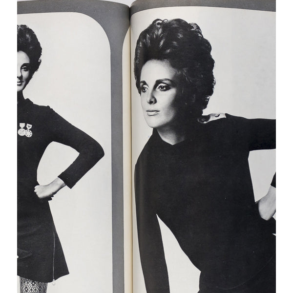 DONYALE LUNA Helmut Newton GRACE CODDINGTON ~ Queen magazine Sept 1967