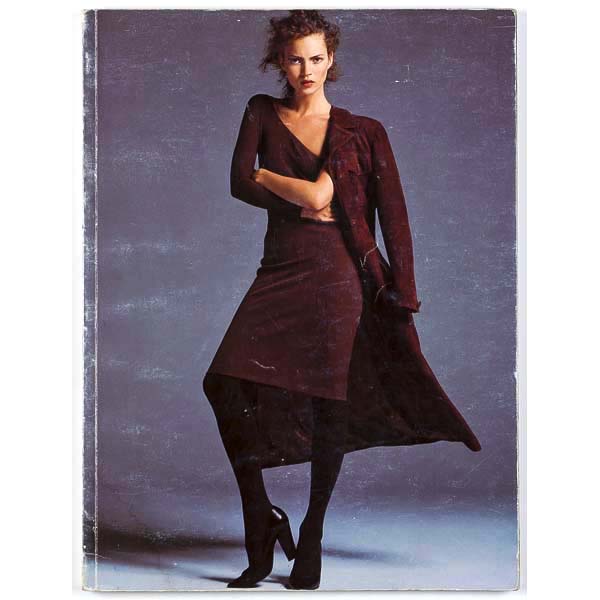 Kate Moss STELLA TENNANT Claudia Schiffer VERSACE Avedon Lookbook 1996