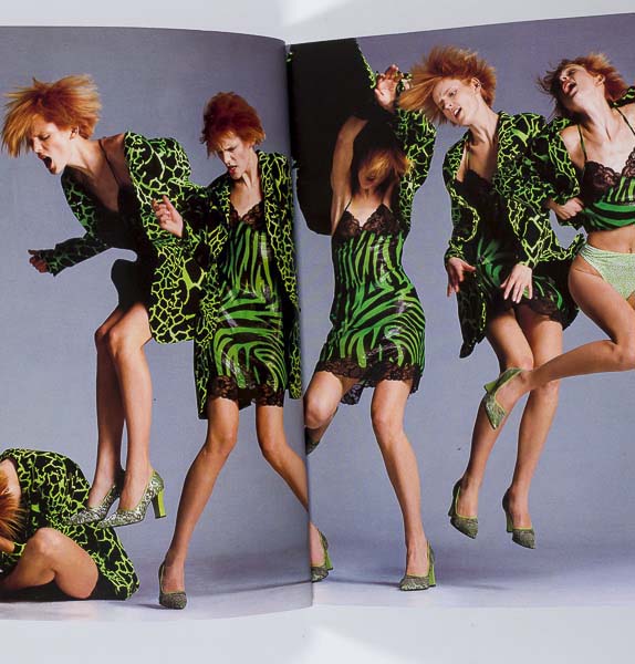Kate Moss STELLA TENNANT Claudia Schiffer VERSACE Avedon Lookbook 1996