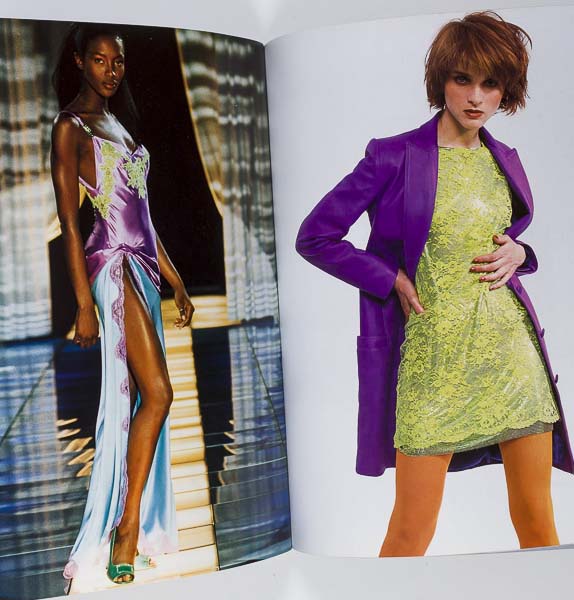 Kate Moss STELLA TENNANT Claudia Schiffer VERSACE Avedon Lookbook 1996