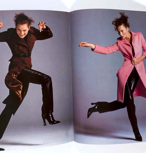 Kate Moss STELLA TENNANT Claudia Schiffer VERSACE Avedon Lookbook 1996