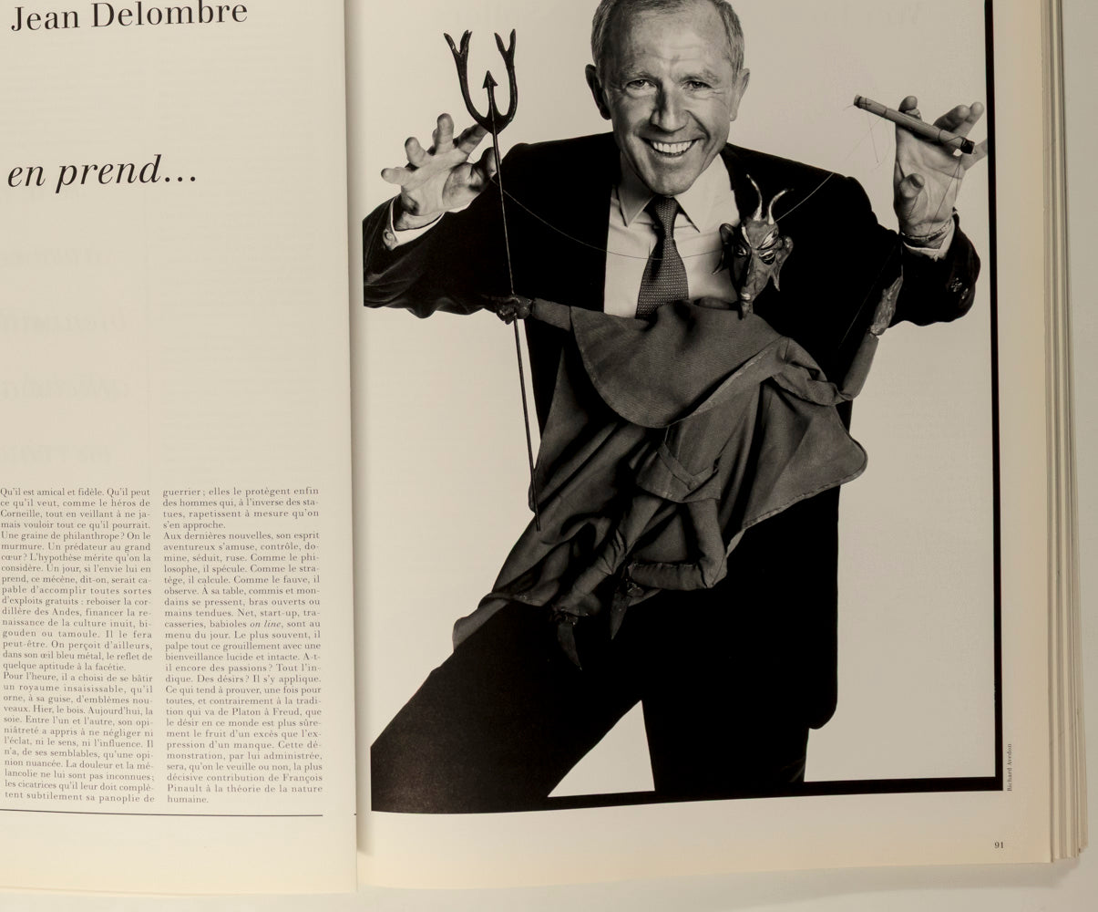 GERARD DEPARDIEU Richard Avedon JOHN GALLIANO Egoiste magazine #14 Vol