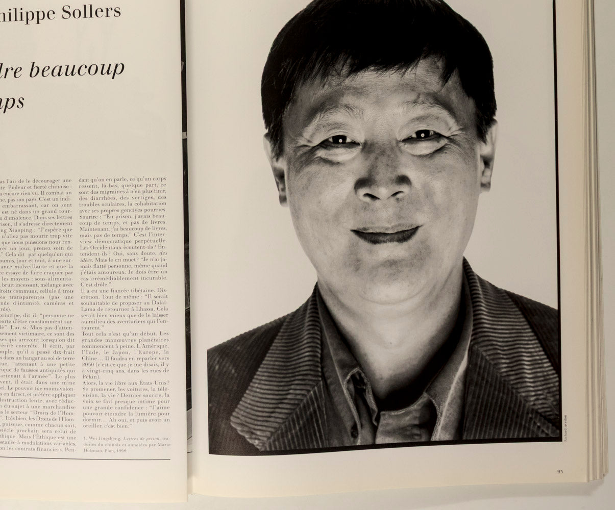 GERARD DEPARDIEU Richard Avedon JOHN GALLIANO Egoiste magazine #14 Vol