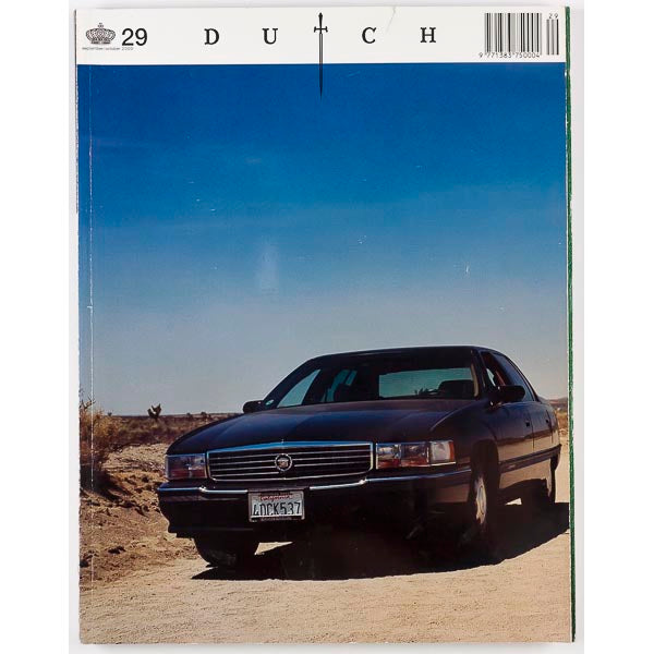 Dutch magazine #29 2001 Karen Elson Vincent Gallo interview Road Trip