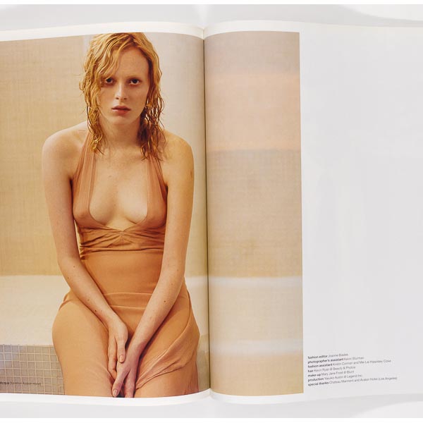 Dutch magazine #29 2001 Karen Elson Vincent Gallo interview Road Trip