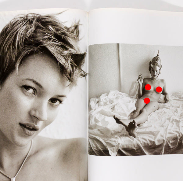 KATE MOSS Corinne Day BLACKPOOL Dutch fashion magazine No 33 May 2001