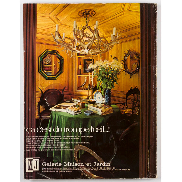 Alfred Hitchcock HELMUT NEWTON Horvat ADJANI Paris Vogue 1974 December