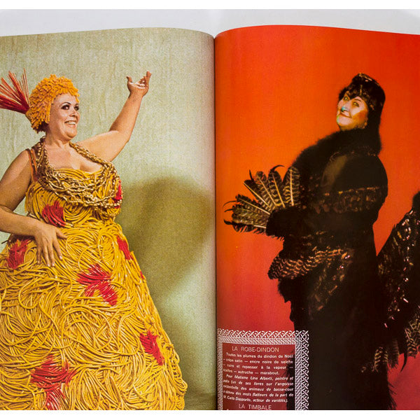 FELLINI Guy Bourdin SYLVIE VARTAN Jane Birkin PARIS VOGUE Dec 1972 vtg