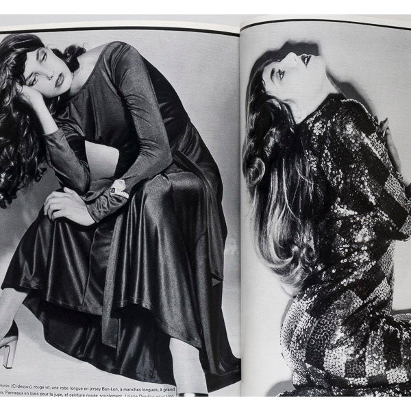 FELLINI Guy Bourdin SYLVIE VARTAN Jane Birkin PARIS VOGUE Dec 1972 vtg