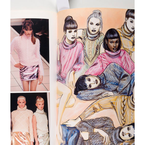 ISTANTE Linda Evangelista KATE MOSS Fall GIANNI VERSACE Lookbook 1994