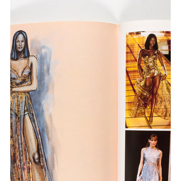 ISTANTE Linda Evangelista KATE MOSS Fall GIANNI VERSACE Lookbook 1994