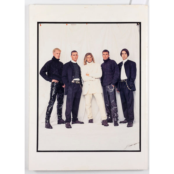 ISTANTE Linda Evangelista KATE MOSS Fall GIANNI VERSACE Lookbook 1994