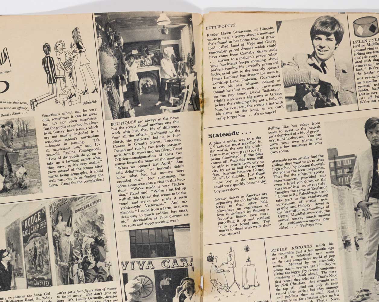 ALTHEA McNISH Corin Redgrave TOM BELL Petticoat magazine 11 June 1966